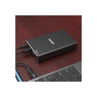Карман внешний Maiwo 2*HDD 2.5" SATA/SSD up to 9.5mm USB3.1 GEN2 Type-C, RAID 0,1 (K25272C)