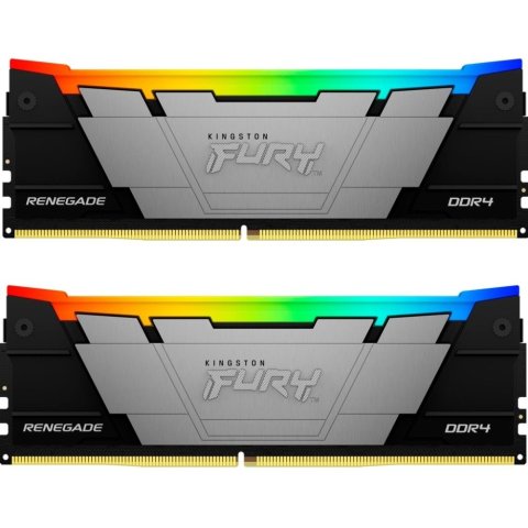 Модуль памяти для компьютера DDR4 32GB (2x16GB) 3600 MHz Fury Renegade RGB Kingston Fury (ex.HyperX) (KF436C16RB12AK2/32) - Нулевой остаток (Feed) - Нулевой остаток (Feed)