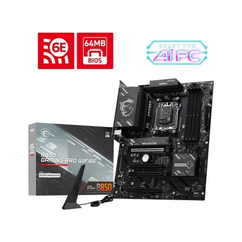 Материнская плата MSI B850 GAMING PRO WIFI6E - Системные (материнские) платы  - Системные (материнские) платы 