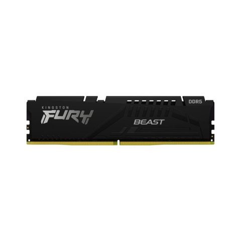 Модуль памяти для компьютера DDR5 64GB (2x32GB) 5600 MHz Fury Beast Black Kingston Fury (ex.HyperX) (KF556C36BBE2K2-64) - Нулевой остаток (Feed)  - Нулевой остаток (Feed)