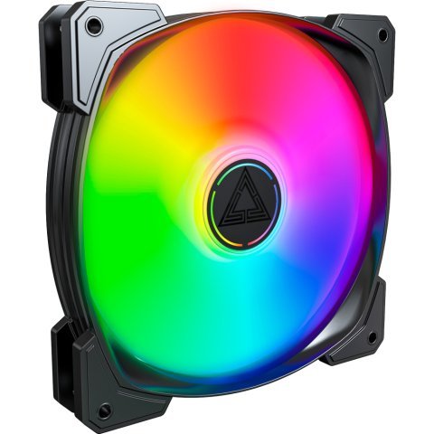 Кулер для корпуса MONTECH HP140 PWM BLACK - Нулевой остаток (Feed)  - Нулевой остаток (Feed) 