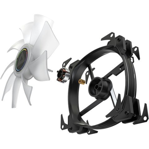 Кулер для корпуса MONTECH HP140 PWM BLACK - Нулевой остаток (Feed)  - Нулевой остаток (Feed) 