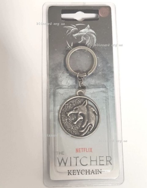 Брелок Ведьмак Netflix: The Witcher Wolf School Keychain -   -  
