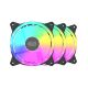 Кулер для корпуса PcCooler F3 T120 ARGB BK 3IN1 - Вентиляторы к корпусам - Вентиляторы к корпусам