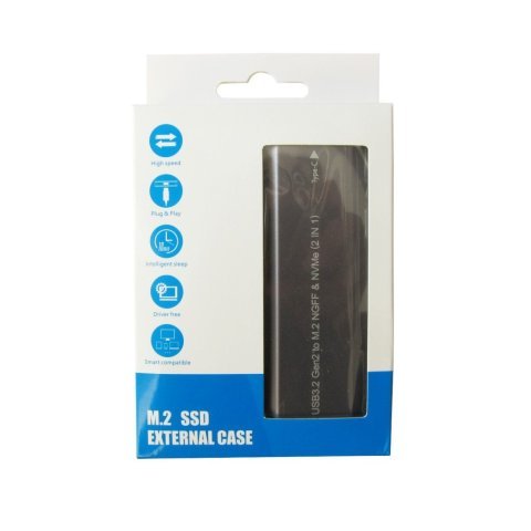 Карман внешний Dynamode M.2 SSD NVMe/SATA combo USB3.2 GEN2 USB-C (DM-CAD-SSD05) - Нулевой остаток (Feed) - Нулевой остаток (Feed)