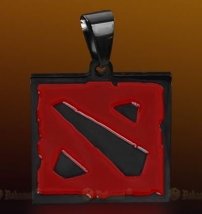Медальон  Dota 2 (цвет чёрный) -   -  