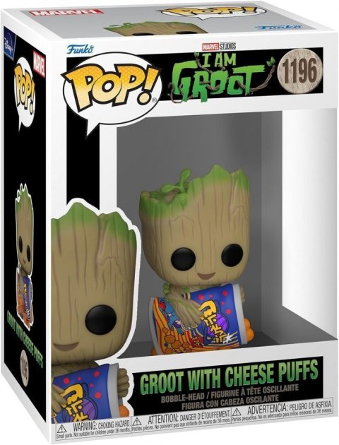 Фигурка Funko Groot with Cheese Puffs Фанко Грут и сырные шарики 1196 - -