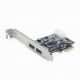 Контроллер PCIe to USB Gembird (UPC-30-2P) - Нулевой остаток (Feed)  - Нулевой остаток (Feed) 