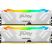 Модуль памяти для компьютера DDR5 32GB (2x16GB) 8000 MHz Renegade RGB White XMP Kingston Fury (ex.HyperX) (KF580C38RWAK2-32) - Модули памяти для компьютера - Модули памяти для компьютера