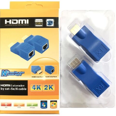 Контроллер HDMI extender 30 m Atcom (14369) - Нулевой остаток (Feed) - Нулевой остаток (Feed)