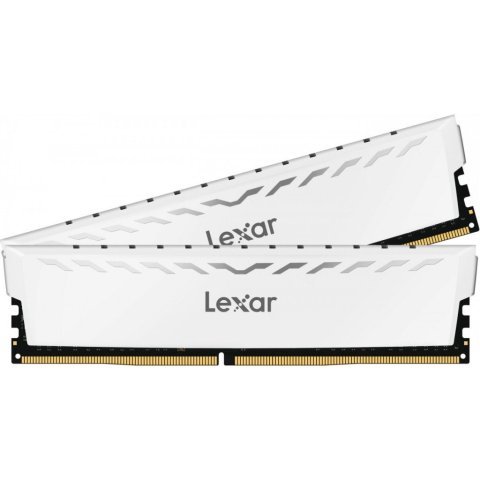 Модуль памяти для компьютера DDR4 16GB (2x8GB) 3600 MHz Thor White Lexar (LD4BU008G-R3600GDWG) - Нулевой остаток (Feed) - Нулевой остаток (Feed)