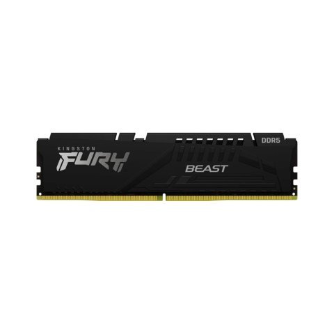 Модуль памяти для компьютера DDR5 32GB 5600 MHz Beast Black Kingston Fury (ex.HyperX) (KF556C36BBE2-32) - Нулевой остаток (Feed)  - Нулевой остаток (Feed) 