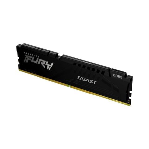 Модуль памяти для компьютера DDR5 32GB 5600 MHz Beast Black Kingston Fury (ex.HyperX) (KF556C36BBE2-32) - Нулевой остаток (Feed)  - Нулевой остаток (Feed) 