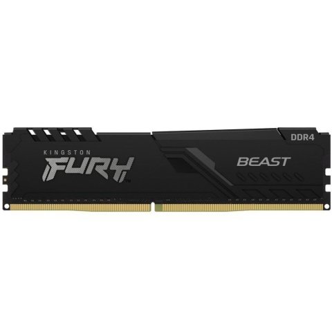 Модуль памяти для компьютера DDR4 16GB 3200 MHz Beast Black Kingston Fury (ex.HyperX) (KF432C16BB1/16WP) - Нулевой остаток (Feed)  - Нулевой остаток (Feed) 