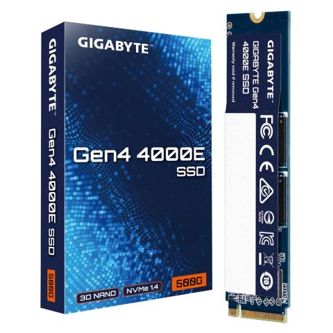 Накопитель SSD M.2 2280 500GB GIGABYTE (G440E500G) - Внутренние SSD  - Внутренние SSD 