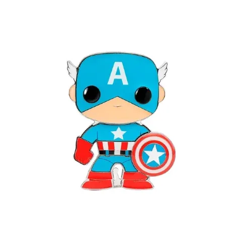 Значок Funko Pop Pins: Marvel Captain America фанко Марвел Капітан Америка 07 - -