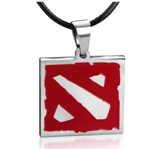 Медальон  Dota 2 (цвет серебро)