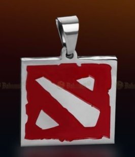 Медальон  Dota 2 (цвет серебро)
