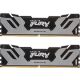 Модуль памяти для компьютера DDR5 96GB (2x48GB) 6400 MHz Renegade Silver XMP Kingston Fury (ex.HyperX) (KF564C32RSK2-96) - Модули памяти для компьютера  - Модули памяти для компьютера 