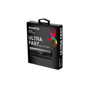 Накопитель SSD USB 3.2 256GB ADATA (ASE760-256GU32G2-CBK)