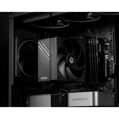 Кулер для процессора ID-Cooling FROZN A410 Black - Нулевой остаток (Feed)  - Нулевой остаток (Feed) 