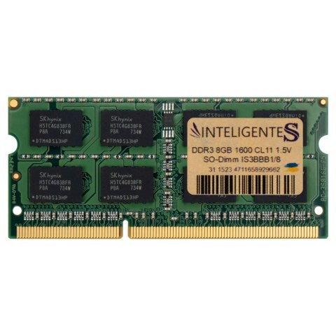 Модуль памяти для ноутбука SoDIMM DDR3 8GB 1600 MHz INTELIGENTES (IS3BBB1/8) - Модули памяти к ноутбукам - Модули памяти к ноутбукам