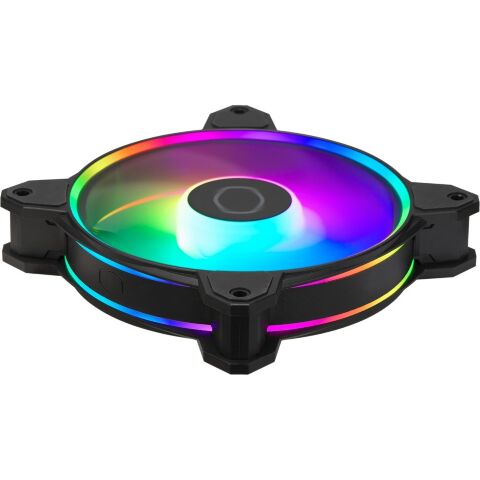 Кулер для корпуса CoolerMaster MF120 Halo 3in1 RGB (MFL-B2DN-213P2-R2) - Нулевой остаток (Feed)  - Нулевой остаток (Feed) 