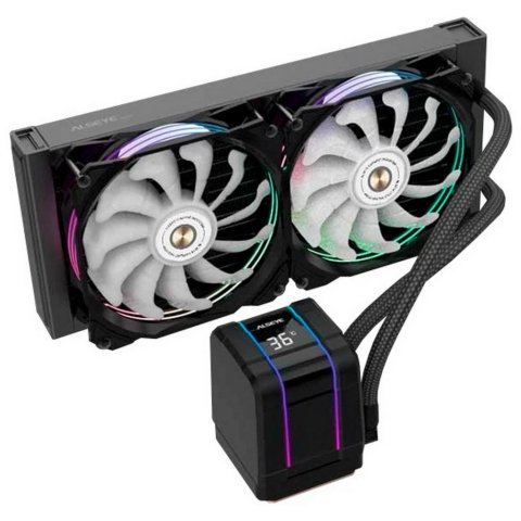 Система жидкостного охлаждения Alseye Q240 Plus(Black) (AS.02.11.0015) - Системы водного охлаждения  - Системы водного охлаждения