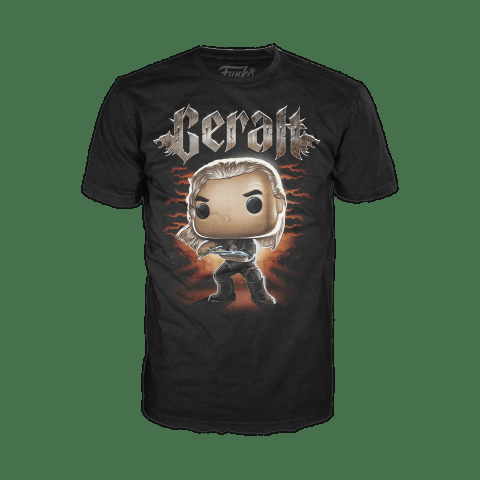 Футболка Funko Tees The Witcher: Geralt фанко Відьмак Геральт (розмір L) -   -  