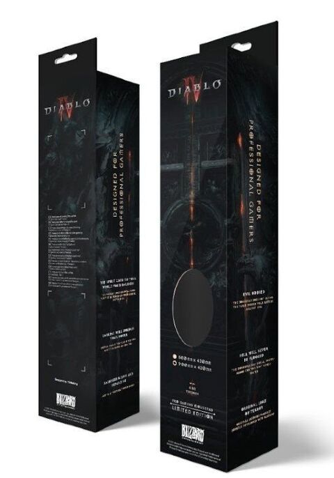 Килимок для миші ігрова поверхня Blizzard DIABLO IV 4 Gate of Hell Діабло XL (90*42 cm) - -