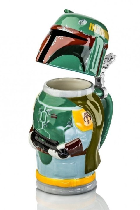 Кружка коллекционная SignatureSteins Star Wars Boba Fett Stein Звёздные войны Боба Фетт 650 мл. - -