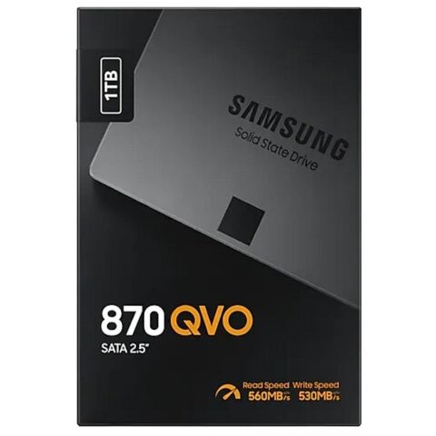 Накопитель SSD 2.5" 1TB 870 QVO Samsung (MZ-77Q1T0BW) - Нулевой остаток (Feed) - Нулевой остаток (Feed)