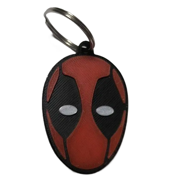 Брелок Marvel Deadpool Keychain Дедпул ABS пластик 5 см. №1