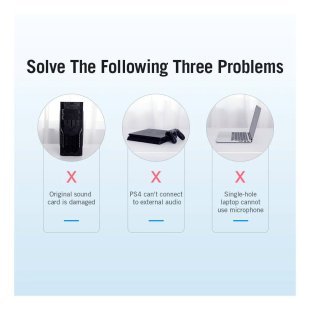 Звуковая плата Vention Audio USB 2х3,5mm jack Metal (VAB-S17-B)