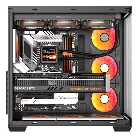 Корпус для ПК DARKFLASH C280 BLACK - Корпуса - Корпуса