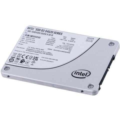 Накопитель SSD 2.5" 7.68TB D3-S4520 INTEL (SSDSC2KB076TZ01) - Нулевой остаток (Feed) - Нулевой остаток (Feed)