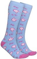 Носки JINX Overwatch GG Bunny Spray Socks One Size Blue