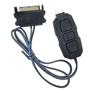 Модуль управления подсветкой Zezzio Контролер керування Zezzio ARGB 3-Pin 5V/SATA (Zezzio ARGB controller Sata) (Zezzio ARGB 3-Pin 5V/SATA)