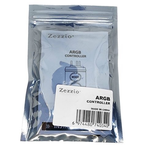Модуль управления подсветкой Zezzio Контролер керування Zezzio ARGB 3-Pin 5V/SATA (Zezzio ARGB controller Sata) (Zezzio ARGB 3-Pin 5V/SATA) - Акссесуары к системам охлаждения  - Акссесуары к системам охлаждения