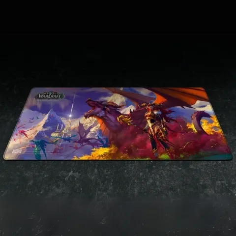 Килимок ігрова поверхня Blizzard World Of Warcraft Dragonflight Alexstrasza and Dragon XL Варкрафт (90*42 cm) -   -  