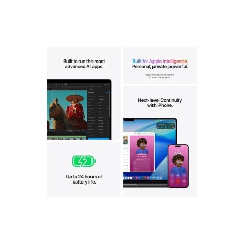 Ноутбук Apple MacBook Pro 16 A3428 M5 Pro Space Black (MGEA4UA/A) - Нулевой остаток (Feed) - Нулевой остаток (Feed)