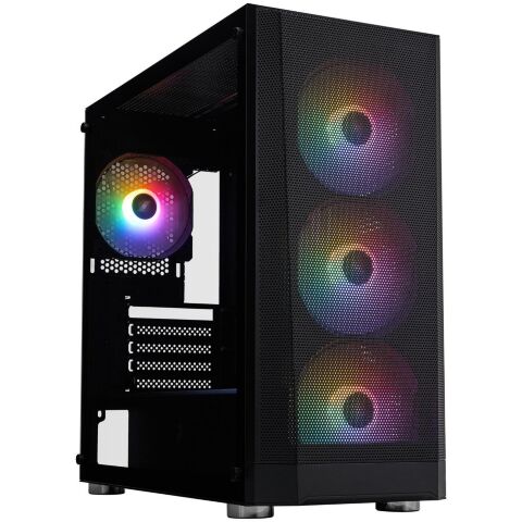 Корпус для ПК 1stPlayer FD5-M-BK-4F1 - Корпуса  - Корпуса 