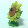 World of Warcraft pet Sunflower Поющий подсолнух Figure