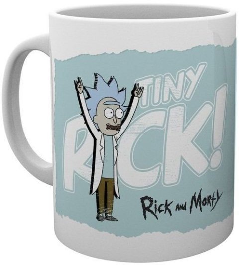Чашка GB eye Rick and Morty Tiny Rick Mug Кружка Рик и Морти 295 мл -   -