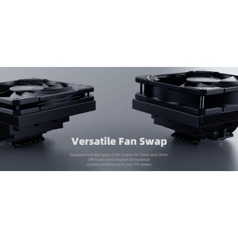 Кулер для процессора ID-Cooling IS-67-XT Black - Нулевой остаток (Feed)  - Нулевой остаток (Feed) 