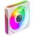 Кулер для корпуса Zezzio PRISM 6 Pro ARGB White - Вентиляторы к корпусам  - Вентиляторы к корпусам 