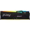 Модуль памяти для компьютера DDR5 32GB (2x16GB) 5600 MHz FURY Beast RGB Kingston Fury (ex.HyperX) (KF556C40BBAK2-32)