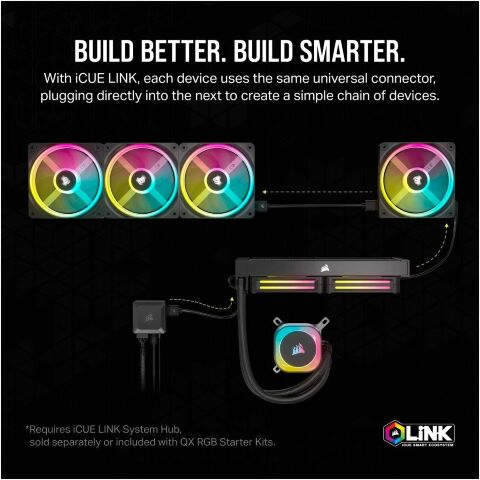 Кулер для корпуса JONSBO SL-120BR Black - Нулевой остаток (Feed) - Нулевой остаток (Feed)