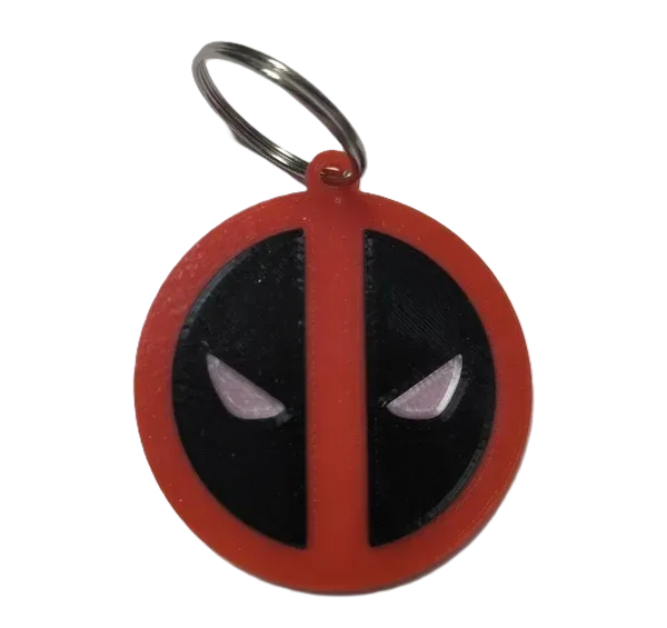 Брелок Marvel Deadpool Keychain Дедпул ABS пластик 5 см.