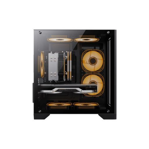 Корпус Gamemax Infinity Mini Black - Нулевой остаток (Feed)  - Нулевой остаток (Feed)